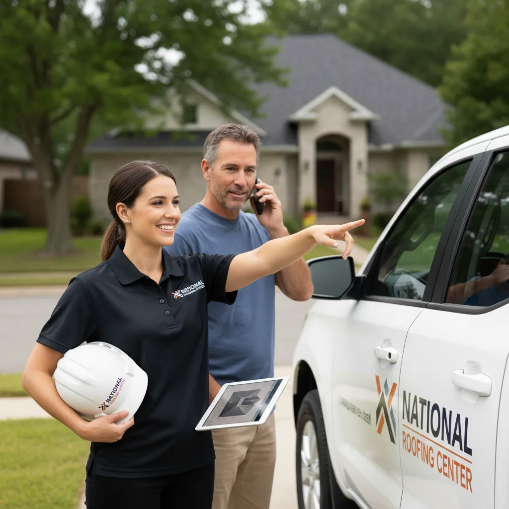 National Roofing Center customer support in Roseville